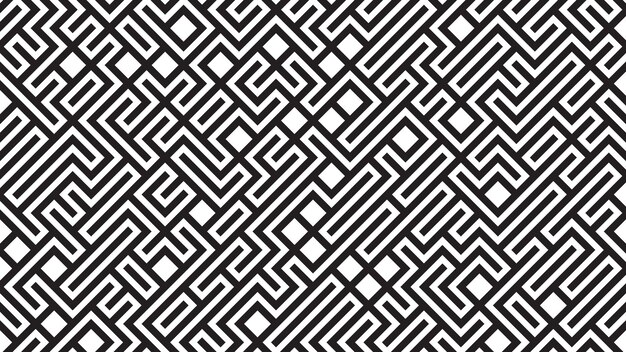Abstract seamless geometric shape lines pattern design background