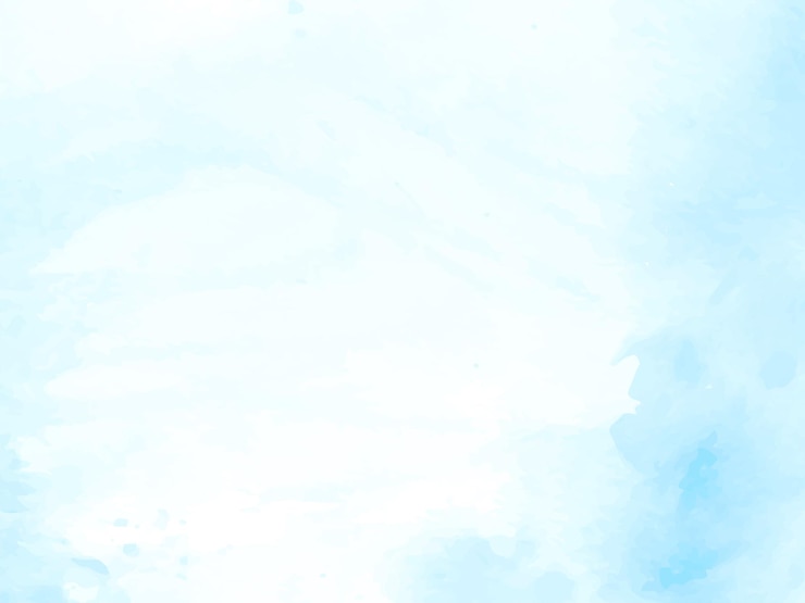 Gratis Vektor abstract soft blue watercolor texture design background