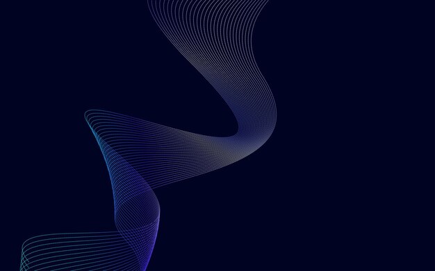 abstract warped diagonal striped background vector curved twisted slanting waved lines pattern brand new style for your business design