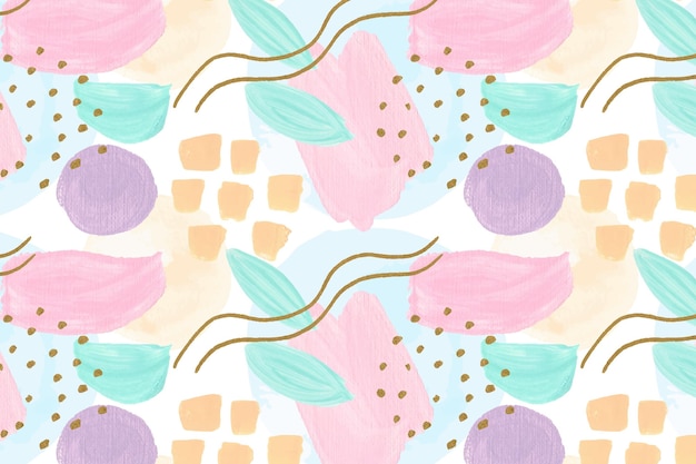 abstract watercolor pattern with abstract shapes