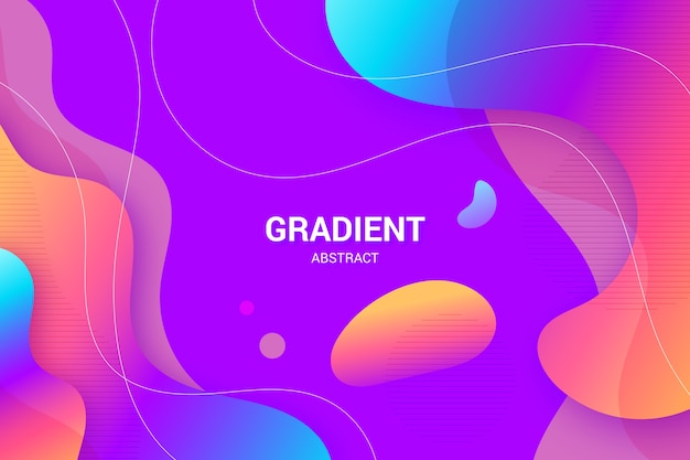 Abstrakt gradient baggrund