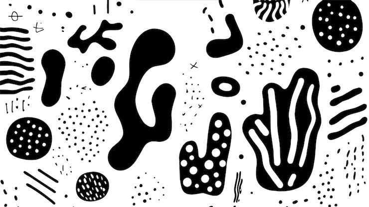 Gratis Vektor abstrakt krusedulledesign