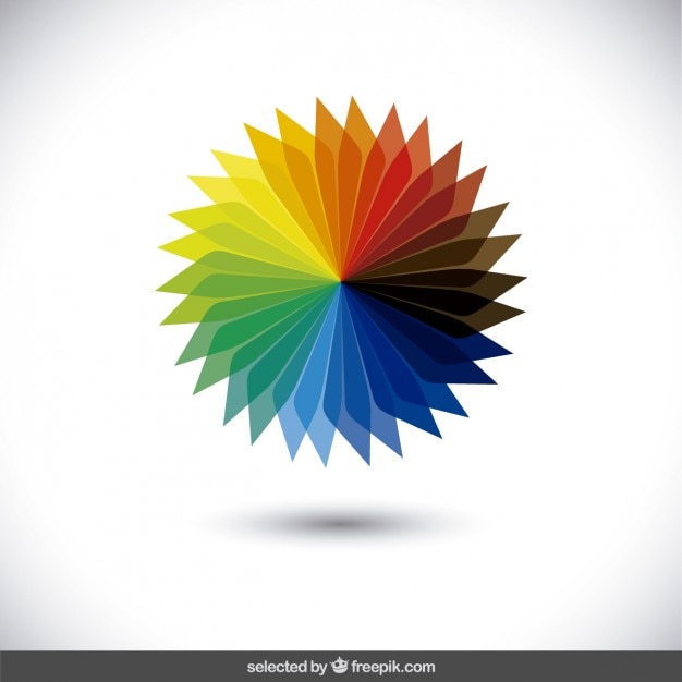 Gratis Vektor abstrakt logo