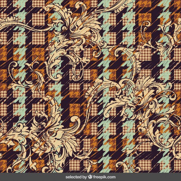 Abstrakt ornament bakgrund