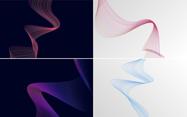 Add visual interest to your presentation with this vector background pack