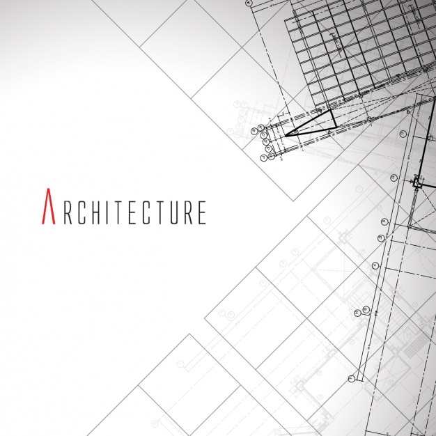 Gratis Vektor architecture background design