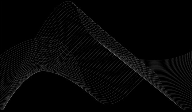 background gradient line wave minimalist abstract