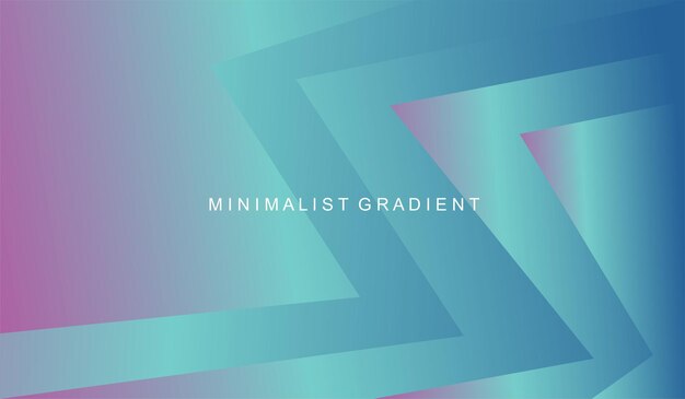 background with the text minimalist gradient