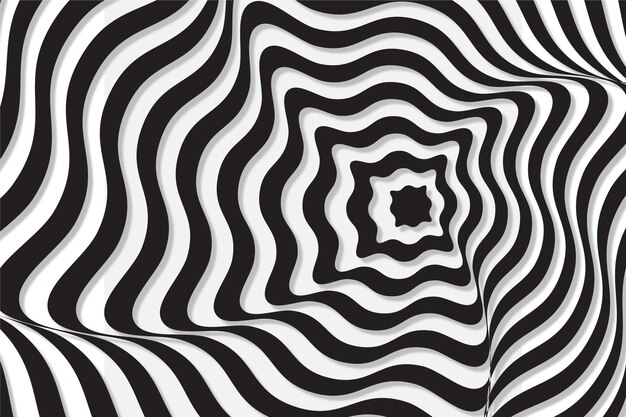 Baggrund psykedelisk optisk illusion