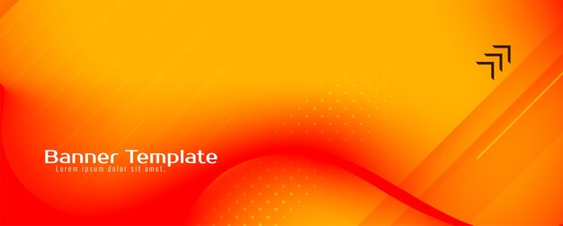 beautiful modern liquid flow design trendy banner