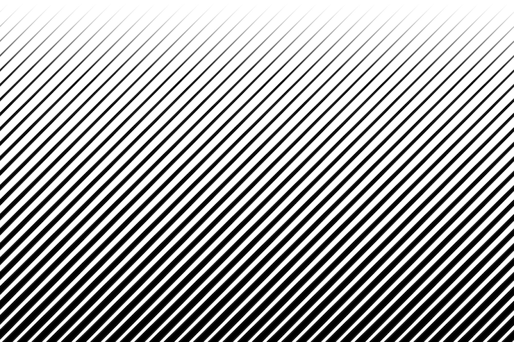 Gratis Vektor black lines thin to thick background