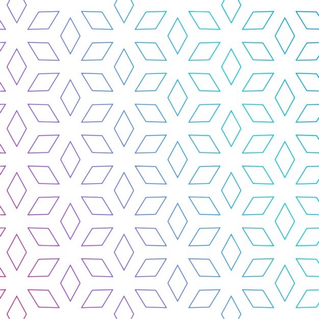Gratis Vektor blue and purple floral pattern