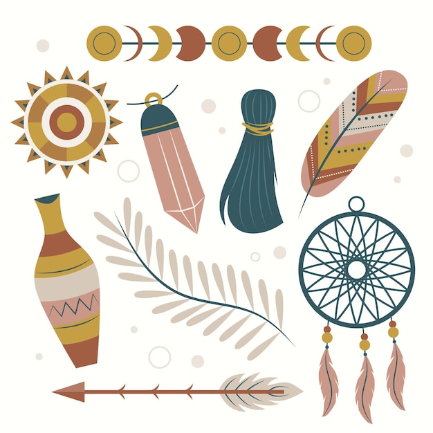 boho element collection