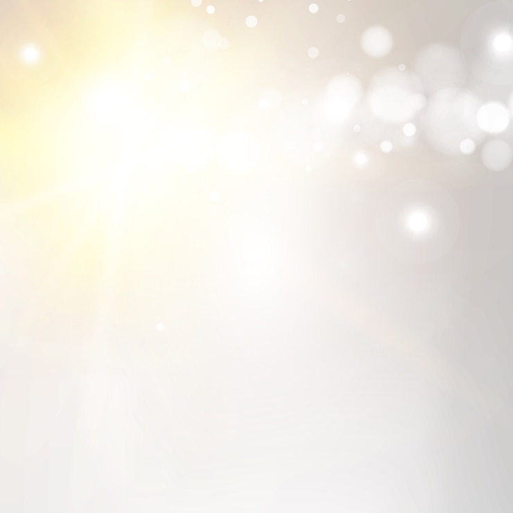 Gratis Vektor bokeh background with sun beams
