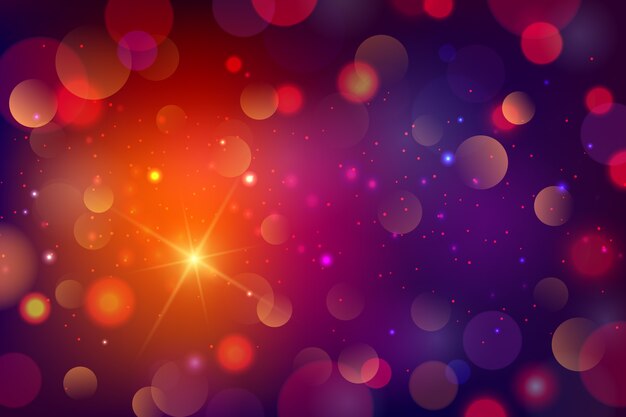 Bokeh bakgrundskoncept