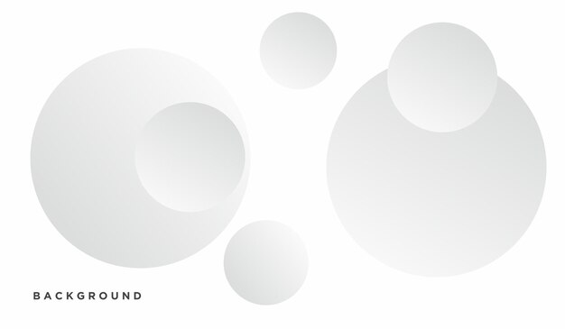 Bølgeformet hvid baggrund gradient minimalistisk