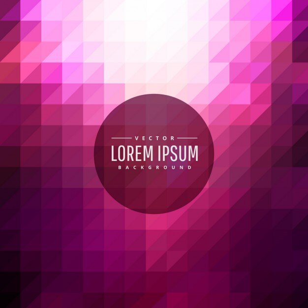 Bright pink abstract squares background