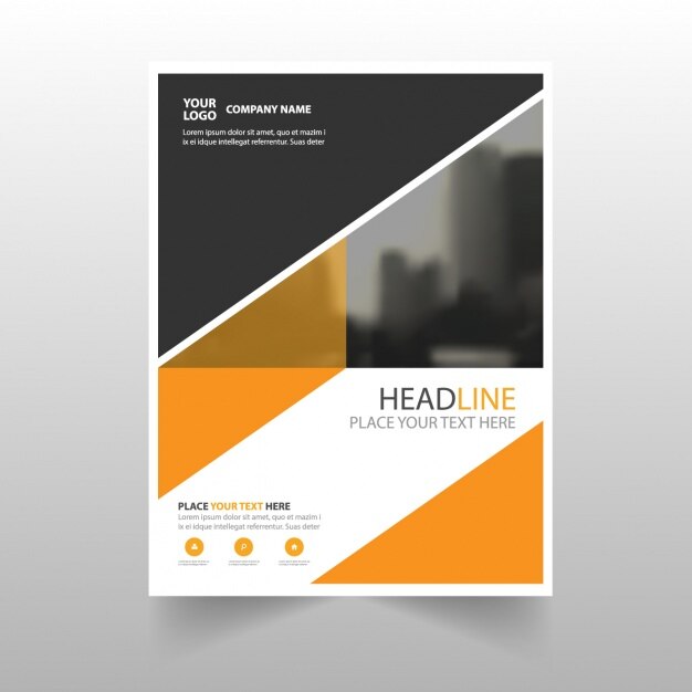 Brochure template design