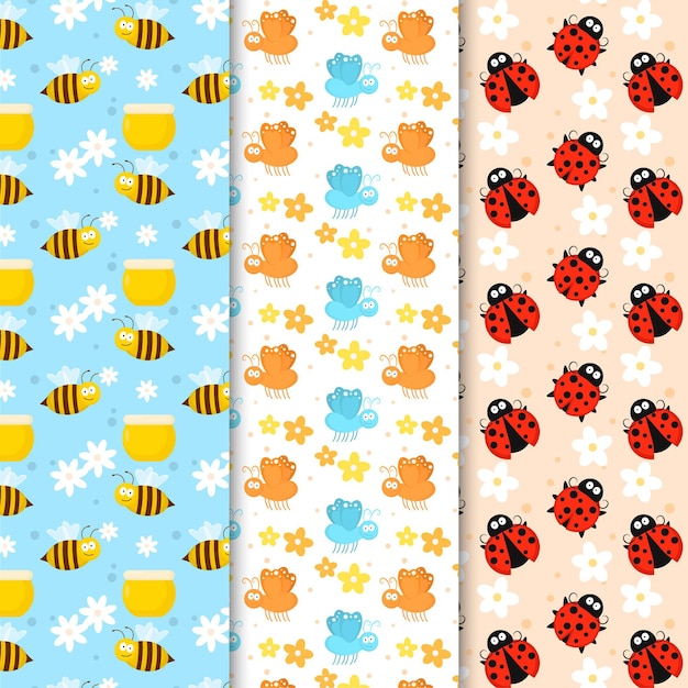 bug pattern collection theme