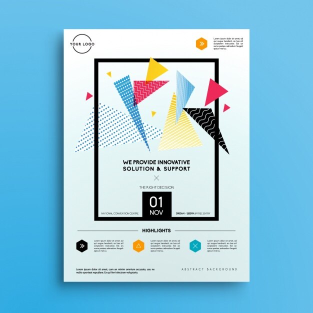 business brochure template