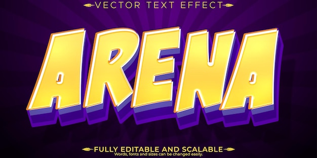 cartoon text effect editable funny and playful customizable font style