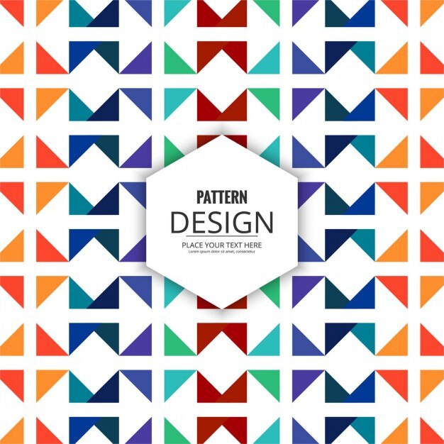 Colorful pattern background