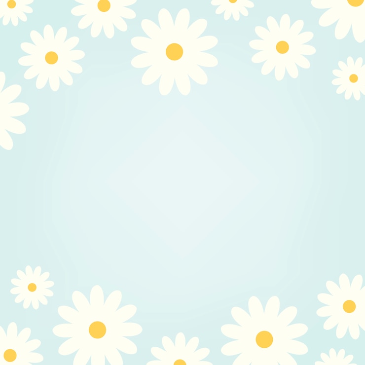 Gratis Vektor daisy pattern