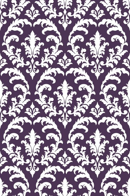 damask seamless pattern background. classical luxury old fashioned damask ornament