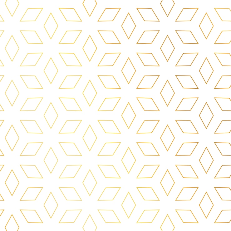 Gratis Vektor diamond shape golden pattern vector background