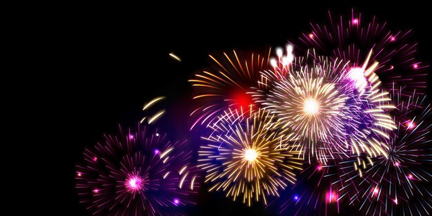 fireworks background
