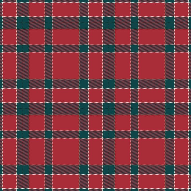 flat christmas plaid pattern design