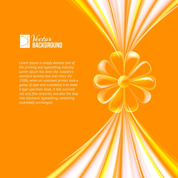 flower made of glass.