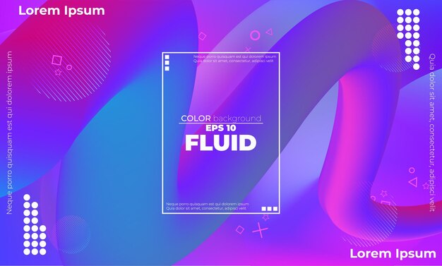 fluid colorful gradient abstract background