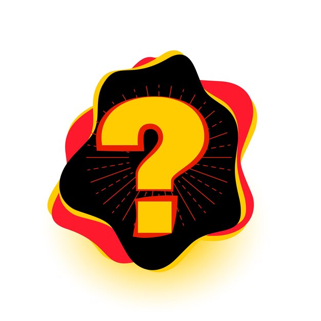 fluid style FAQ query symbol template for web communication