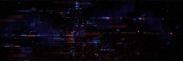 Glitch game effect tv screen with pixel texture