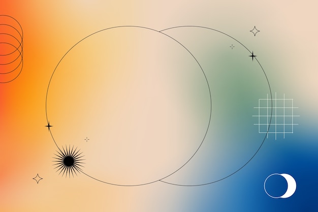Gradient abstract background