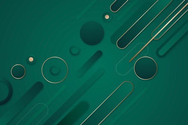 Gradient emerald background
