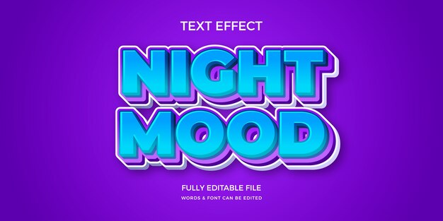 Gradient multi layered text effect