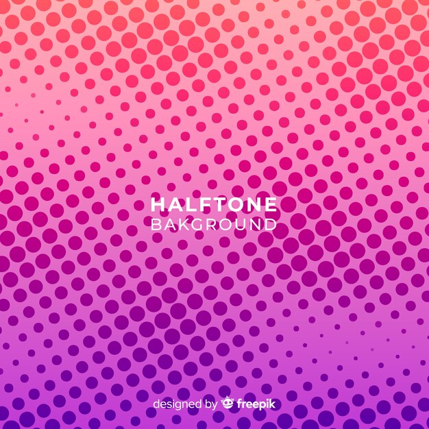Haltone background
