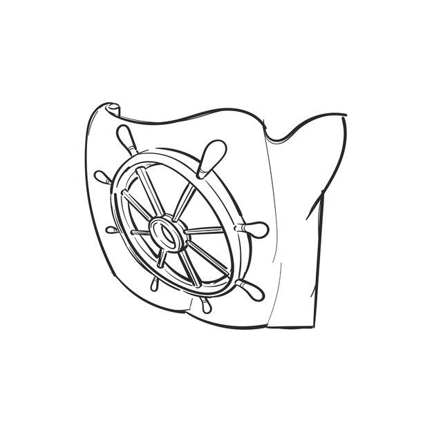 hand drawing illustration of leadership concept