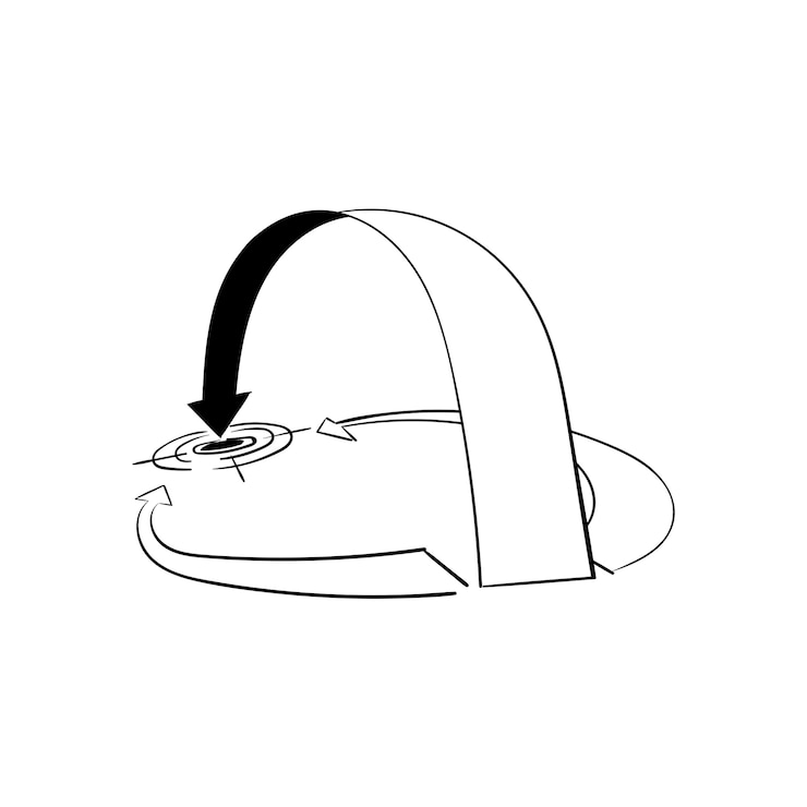 Gratis Vektor håndtegnet illustration af målkoncept