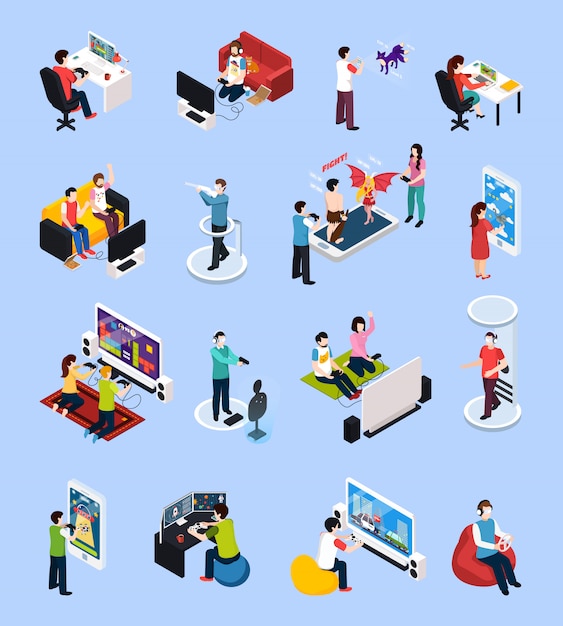 Isometric Gamers Set