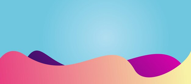 Klar gradient bakgrund i färgstarkt
