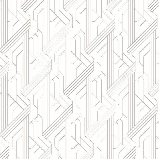 Linear flat abstract lines pattern