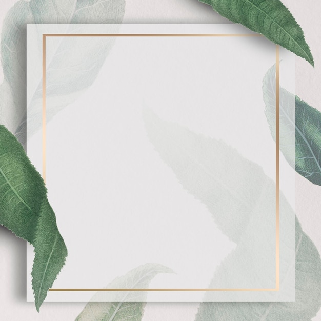 metallic frame with peach branches