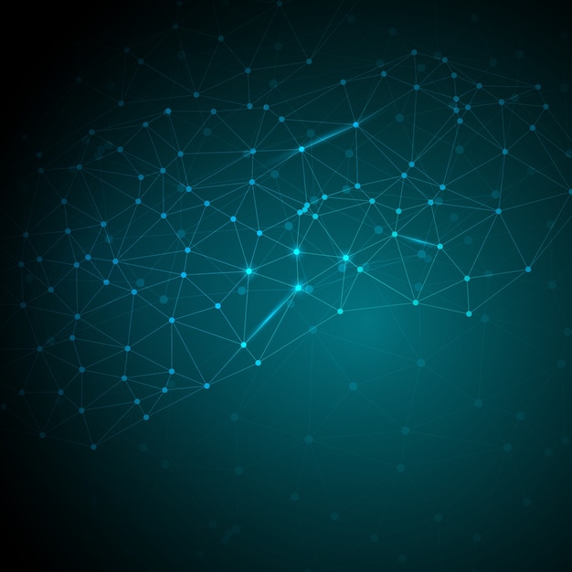 modern background with an abstract techno design