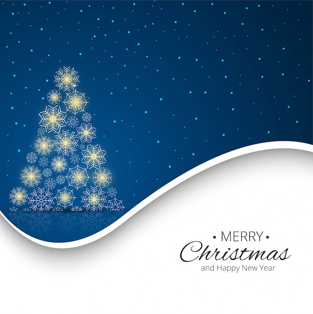 Modern christmas background
