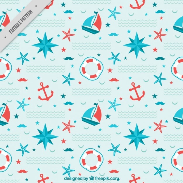 Nautical pattern