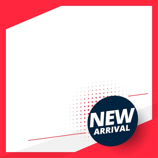 New arrival background with product or text space
