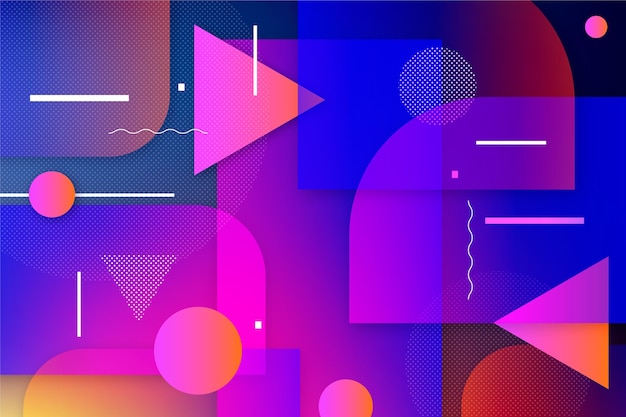 overlapping forms background